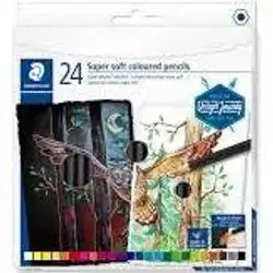 Staedtler Colouring Pencils Super Soft Pack of 24