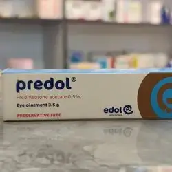 predol prednisolone 0.5% eye ointment -edol