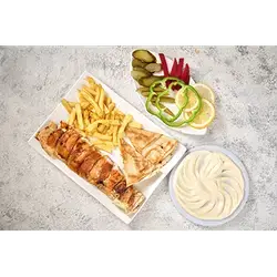 Arabic Chicken Shawarma Meal