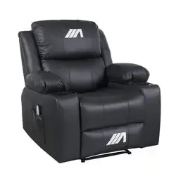Gaming Chair AG Sofa With Massage - Black