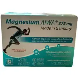 magnesium aiwa 375 mg 20 sachets