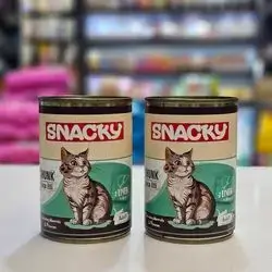 Snacky Liver In Gravy For Adult 400g 2pcs