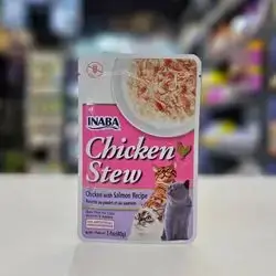 Inaba Churu Stew Chicken with Salmon Recipe 40g
