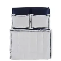 Penelope Vanessa Duvet Cover Set 240*260 Navy Blue