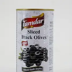 Tamdar Sliced ​​Black Olives 370G