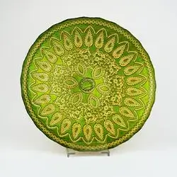 Green Mansaf Plate, 33 Cm