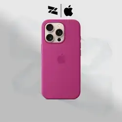 iPhone 16 Pro Silicone Case with MagSafe - Fuchsia