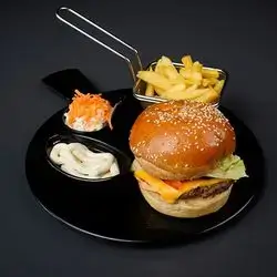 BtoB Burger Cheese