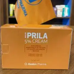 avalon prila %5 cream (for surface anaesthesia of the skin leg ulcers and genital mucosa ) lidocaine 2.5% , prilocaine 2.5% 5*5g cream