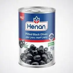 Henan Pitted Black Olives 370g