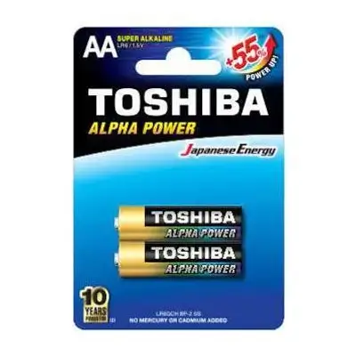 Toshiba Alpha Power AA Super Alkaline Batteries