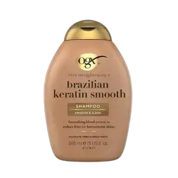 Ever Straightening + Brazilian Keratin Smooth Shampoo Smooth & Sleek 385ml _ ogx