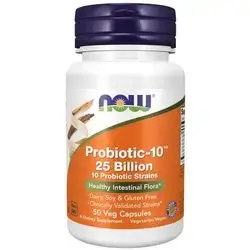 Now- Probiotic-10 25 Billion- 50 Vag Capsules