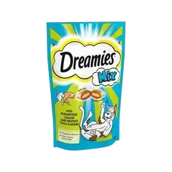 Dreamies with Scrumptious Salmon & Heavenly Tuna Flavours
