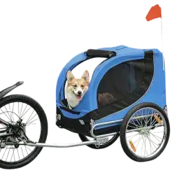 PawHut Pet Scroller Blue