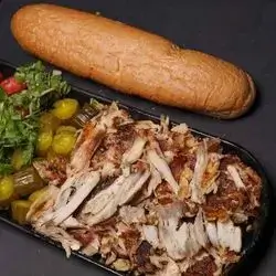 Half Dish Of Chicken Shawarma