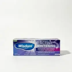 Wisdom active whitening toothpaste 75ml
