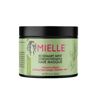 ماسك لتقوية الشعر بإكليل الجبل والنعناع ميلي أورجانيكس Mielle Organics Rosemary Mint Strengthening Hair Masque