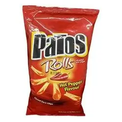 Patos Rolls Hot Pepper 60 Gram