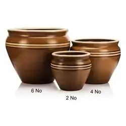 Terracotta Flower Pot Classic No:6 White