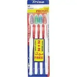 Trisa T/brsuh Swis Clean Medium 2+2