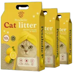 Petaholie Cat Lemon Litter 30L