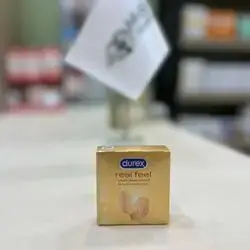 Durex Real Feel 3 Condoms Skin On Skin Feeling