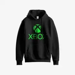 JERSEY HOODIE Over Size XBOX Black ( Medium )