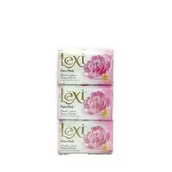 Lexi Beauty Cream Bar Creamy White Fragrant Blooms Pink 120 Gm X6