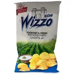 Wizzo Yogurt & Herbs Potato Chips 50g