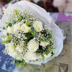 Bridal Bouquet With Natural Flowers