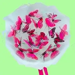 Pink Flutter Butterfly Bouquet