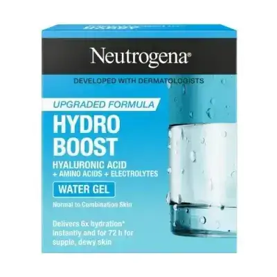 Neutrogena Hydro Boost Water Gel Facial Moisturiser for Dry and Dehydrated Skin 50ml نيتروجينا جل الترطيب المائي هيدرو بوست 50 مل