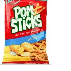 Lorenz Pom Sticks Salted Gluten Free 85g Made of real potatoes + sunflower oil, Gluten-free
