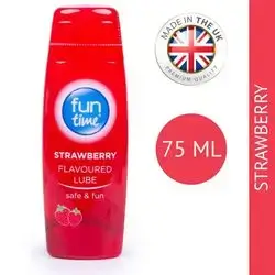 FUN TIME STRAWBERRY FLAVOURED LUBE ( LUBRICANT )