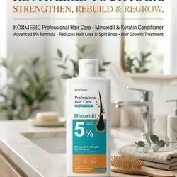 KORMESIC Professional Hair Care Minoxidil 5% & Keratin Conditioner