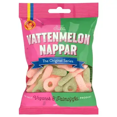 Sour Watermelon Nappar 80g – Tangy, Fruity & Fun