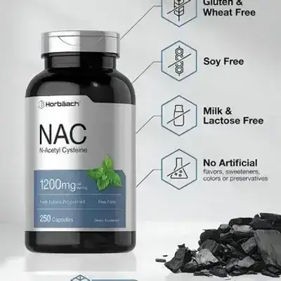 NAC 1200mg 250caps HORBAACH