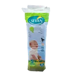 Swan Diapers No. 5, 16 count