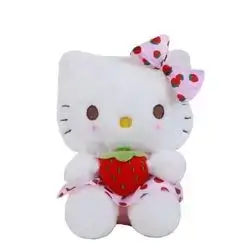Hello Kitty Puffs Strawberry 33cm