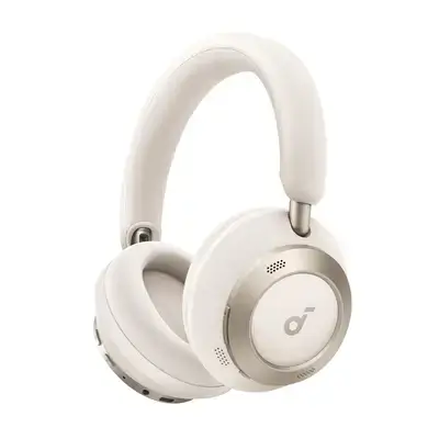 Anker Soundcore Space One Pro Foldable Over-Ear Headphones - White