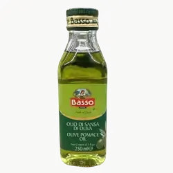Baso Pumas Olive Oil 250ml Glass