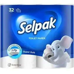 Selpak Toilet Tissue 32 Roll 3 ply