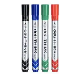 Deli U001 Whiteboard Marker 4 Color Set