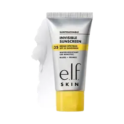 Invisible Sunscreen Broad Spectrum SPF35 Water-Resistant 80 Minutes Blurs + Primes 50ml _ e.l.f