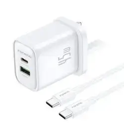 UK35 A+C 2-Port GaN Charger (45W) Foneng