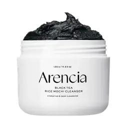 Black Tea & Rice Mochi Cleanser 120g _ Arencia