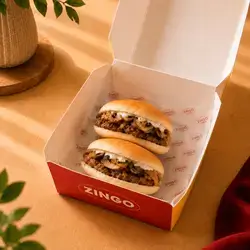 Twin Mushroom Burger(Local Beef)