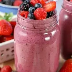 Mix Berry Coffee Smoothie