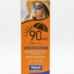 Vokali Sunscreen Cream SPF 90+ PA++++